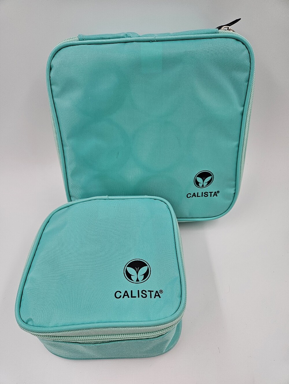 NEW Calista Volumizing Self Grip Roller Sets Teal Cases 18 Rollers & Clips Each